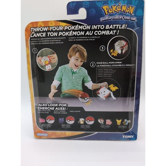 TOMY Pokemon Throw n Pop Poke Ball Pikachu and Great Ball Super Ball - Picture 2 of 2